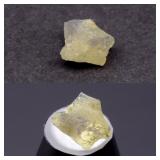 1.64ct 8.3x8mm Rough Natural White Opal - Ethiopia