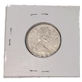 Silver 1968 Canada 25ï¿½ Coin