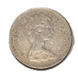 Silver 1965 Canada 10ï¿½ Coin