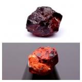 4.36ct Rough Natural Reddish Purple Rhodolite Garn