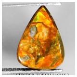 Amazing Natural Hot Rainbow Luster Ammolite Canada
