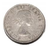 Silver 1960 Canada 10ï¿½ Coin