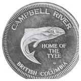 1983 Campbell River British Columbia Trade Dollar