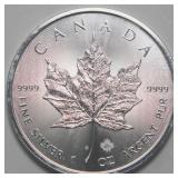 Canada $5 Maple Leaf Silver Bullion Series 2015