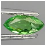 Marquise Natural Unheated Top Rich Green Tsavorite