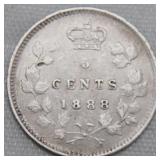 Canada 5 Cents 1888