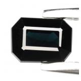 0.54ct 5x3.7mm VS Octagon Natural Deep Blue Spinel