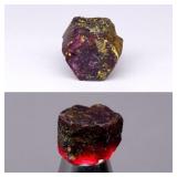 23.19ct Rough Natural Deep Purplish Red Ruby - Unh