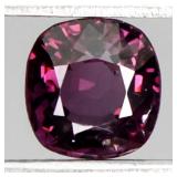 Cushion Natural Pinkish Purple Spinel Unheated Bur