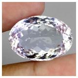 Oval Cut Natural Unheated Top Pink Amethyst Bolivi