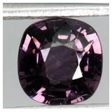 Cushion Cut Natural Top Rich Purple Spinel Unheate