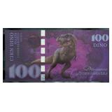 Dino Currency $100 Commemorative Banknote