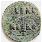GOD IS WITH US 11th Century Medieval coin 31mm