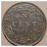 Canada Large Cent 1904