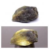 71.91ct Rough Natural Green Blue Sapphire - Unheat