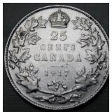 Canada 25 Cent 1917