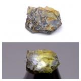 4.00ct 10.8x8.7mm Rough Natural Green Blue Sapphir