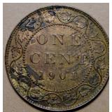 Canada Large Cent 1901