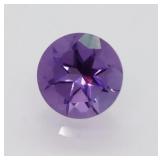 0.6-0.8ct Round Cut Amethyst