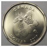 Canada $ 2017 Christmas Loonie
