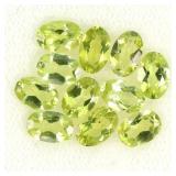Oval Cut Natural Unheated Top Rich Green Peridot 1