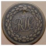 Canada LC-51A2 RH Richard Hurd 1814 Half Penny Tok