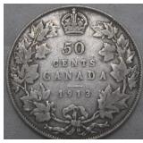 Canada 50 Cents 1913