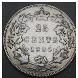Canada 25 Cent 1883