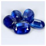 Oval Cutnatural Unheated Cornflower Blue Kyanite 4