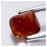2.19ct Cushion Cabochon Natural Orange Spessartite