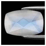 1.50ct Cushion Natural Rainbow White With Luster M