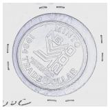 1984 Minto New Brunswick Canada Trade Dollar