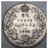 Canada 25 Cent 1928