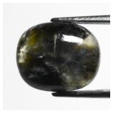 4.43ct Cushion Cabochon Natural Green Prehnite wit
