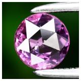 0.35ct 5mm VS Round Rose-Cut Natural Pink Sapphire