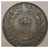Canada Newfoundland Large Cent 1917