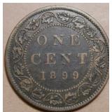Canada Large Cent 1899