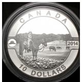 Canada $10 O Canada series II 2014 Canadian Cowboy