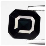 0.87ct 5.7x5.3mm VVS Octagon Natural Deep Blue Spi