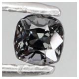 Cushion Cut 100% Natural Titanium Spinel Unheated
