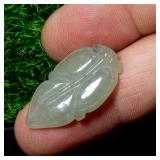 15.50ct Natural Jadeite, Jelly Green Jade, Caving,