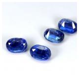 Oval Cut Natural Cornflower Blue Kyanite Nepal 5pc