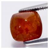 2.67ct Cushion Cabochon Natural Orange Spessartite