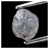 1.21ct 6x5mm Rough Very Light Purple Sapphire Gems