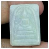 28.57ct 26x19mm Gautama Buddha Thai Carving Type A