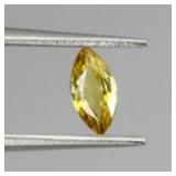 Marquise Natural Orange Yellow Sapphire Australia
