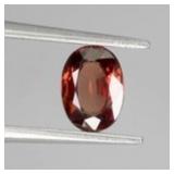 Oval Cut Natural Unheated Top Orange Zircon Tanzan