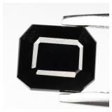 0.79ct 5.5x4.5mm VS Octagon Natural Dark Blue Spin