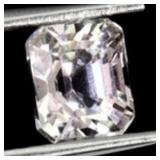 Octagon Cut Natural Peach Pink Kunzite Afghanistan