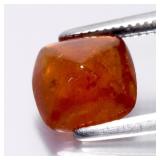 2.63ct Cushion Cabochon Natural Orange Spessartite